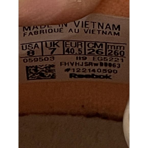 Reebok Classic Retro Multi-Color Leather Ripple Sneakers Men's Size: 8 (Z5) - Picture 7 of 8